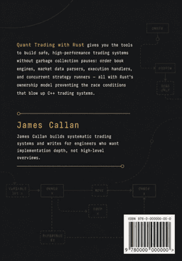 Quant Trading with Rust Back Cover
