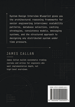 System Design Interview Blueprint Back Cover