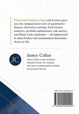 Financial Engineering with Python Back Cover