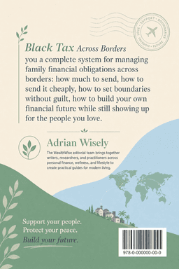Black Tax Across Borders Back Cover