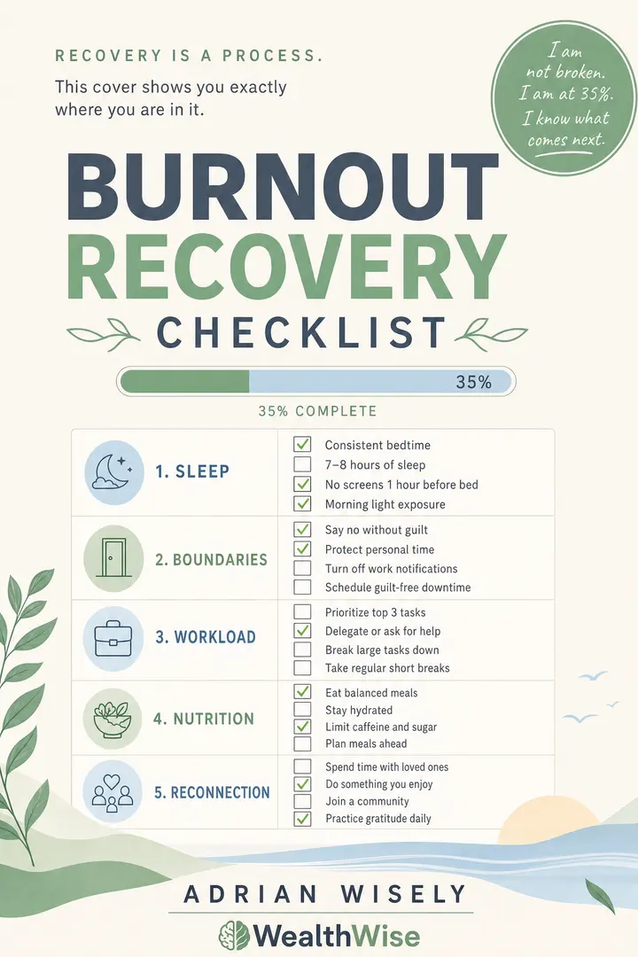Burnout Recovery Checklist