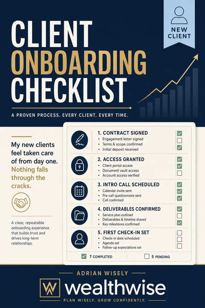 Client Onboarding Checklist