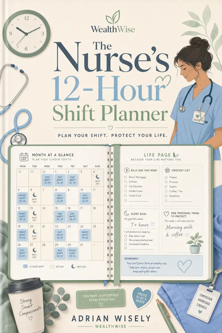 The Nurse's 12-Hour Shift Planner